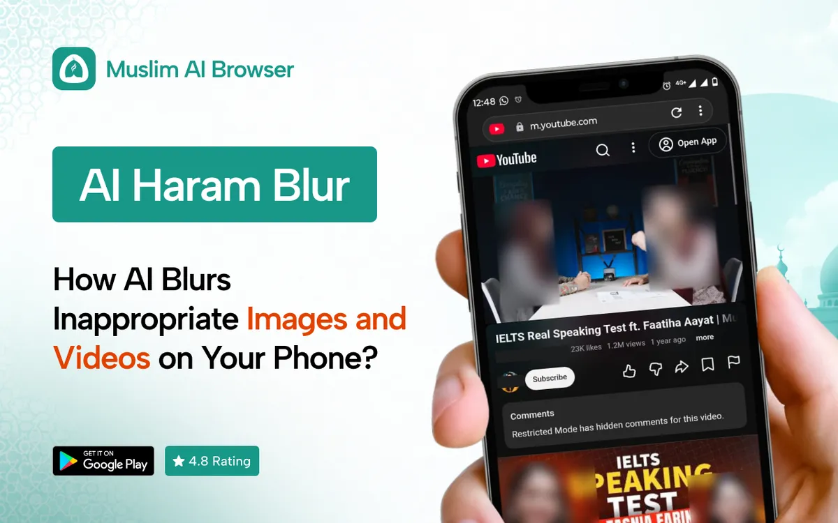 Haram Blur: How AI Blurs Inappropriate Images and Videos on Your Phone